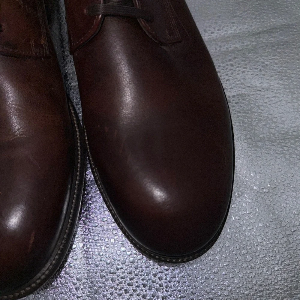 Rodd & Gunn Men’s Brown Derby Leather Oxford Dress Shoe‎ Size 44